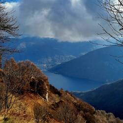 Der Luganersee auf italienischer Seite