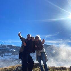 Drei, die sich freuen auf der Glattalp! 😅😎