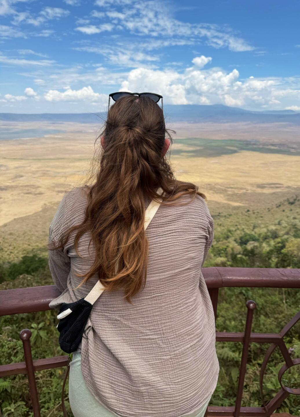 View of the Ngorongoro Crater