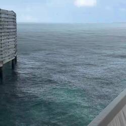 Final moments in our villa! ☔️ Mother Nature had other plans for us!