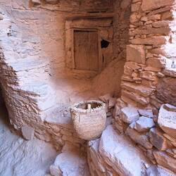 Entrance to a "safe" room