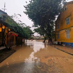 Der Fluss hat sich sehr ausgebreitet 🫠