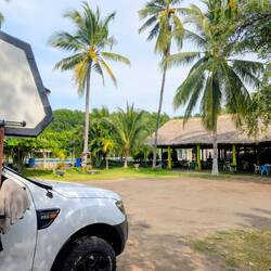 Übernachtung Barra de Santiago