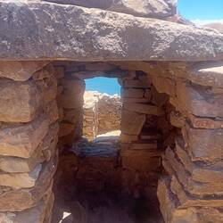 Beware my head! (Entering the Chincana Labyrinth)