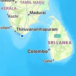 The dot marks the spot