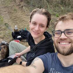 Hier waren wir noch frohen Mutes