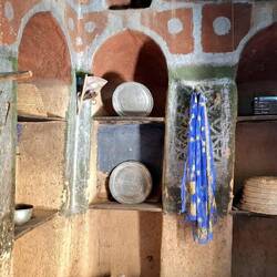 Historische dörfliche Innenarchitektur