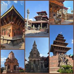 Bhaktapur, Pagoden und Tempel
