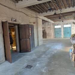 Hinter dieser Tür ging es zu unserem Hoteltrakt