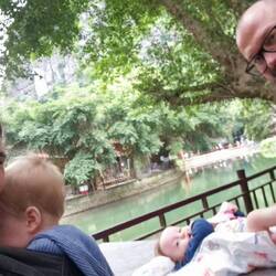 Dafür wickeln an den unmöglichsten Orten