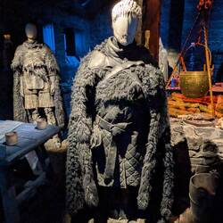 This is Sam Tarley's costume. The cloak is a $79 rug from IKEA