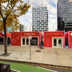 Weihnachtsmarktbuden