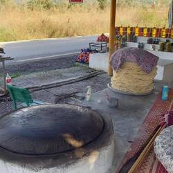 La "plaque" à gözleme, crêpe turque