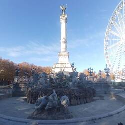 Monument aux Girondins wurde zwischen 1894-1902 errichtet.