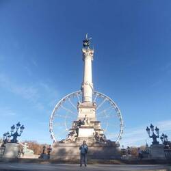 Das Riesenrad wird 2x im Jahr aufgebaut.