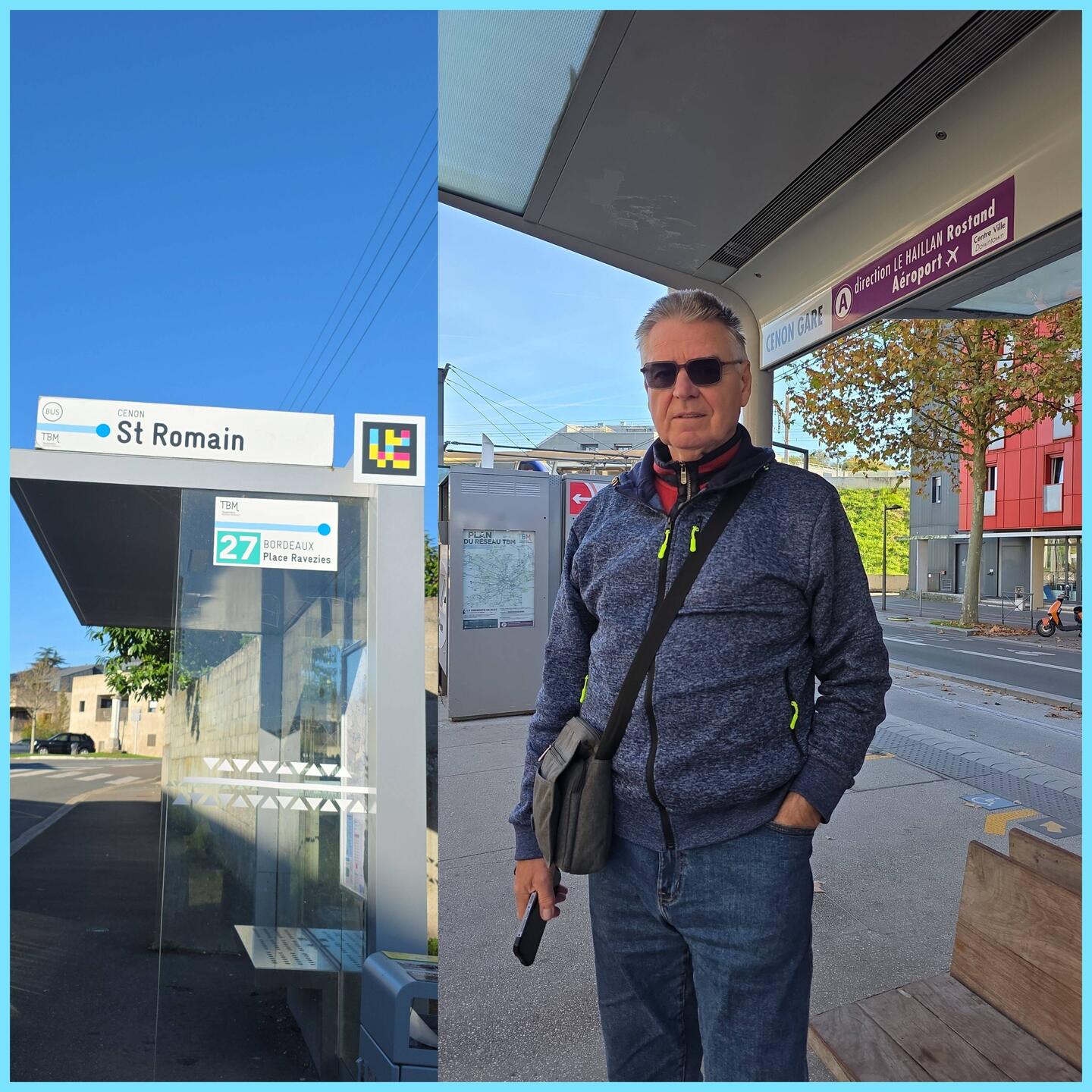 Mit Buslinie 27 und Straßenbahn ging es dann in die Stadt