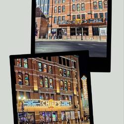 Tags und spät Abends.