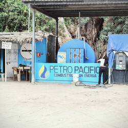 Tankstelle im Örtchen