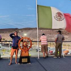 Käptn Micha steuert unter mexikanischer Flagge 🫡