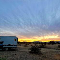 Stellplatz auf BLM Land