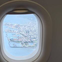 Flying into Ishagaki