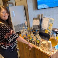 Free Awamori and beer for 3 hours every night....