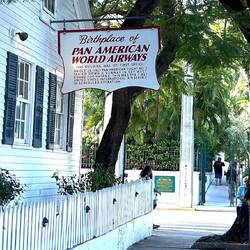 Those of us who recall PanAm, recall their aviation callsign... CLIPPER