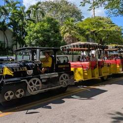 A Rosie photo outside the Hemingway house