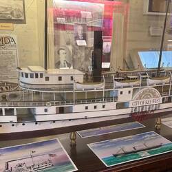 One of Henry Flagler's passenger ferries for the 100-mile voyage between Key West and Havana