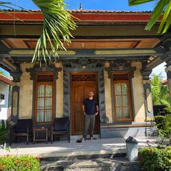 Our bungalow at the Lovina Homestay
