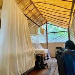 Unsere spartanische Unterkunft