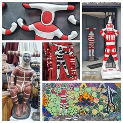 Darstellung von Ureinwohnern ...