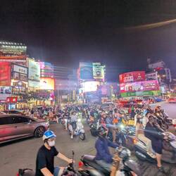 Wieder mal wenig Verkehr in HCMC 🤭