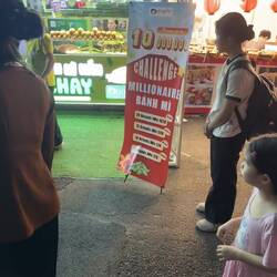 Banh My-Wettessen für Geld 🙈