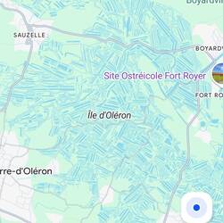 Tausende Zuchtbecken auf der Karte