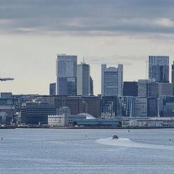 Die Flugzeuge fliegen nicht in die Hochhäuser