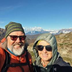 Trotz Sonne ganz schön frisch!