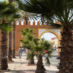 Eines der Stadttore von Tiznit