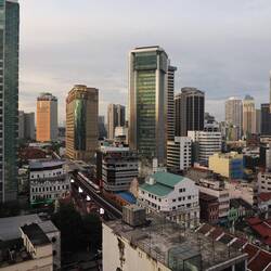 Blick aus unserem Hotel / View from our Hotel