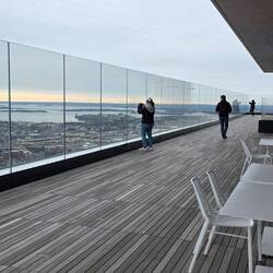 Aussichtsplattform im Freien