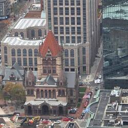 Trinity Church, eines der bedeutendsten Bauwerke der USA