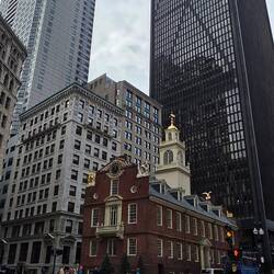 Old State House, ältestes öffentliches Gebäude in Boston