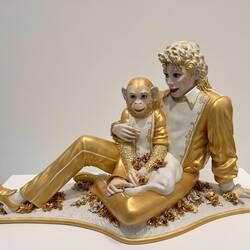 Michael Jackson and Bubbles, Jeff Koons