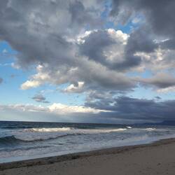 Entlang der Nordspitze Siziliens