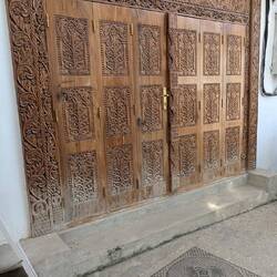 Old carved door