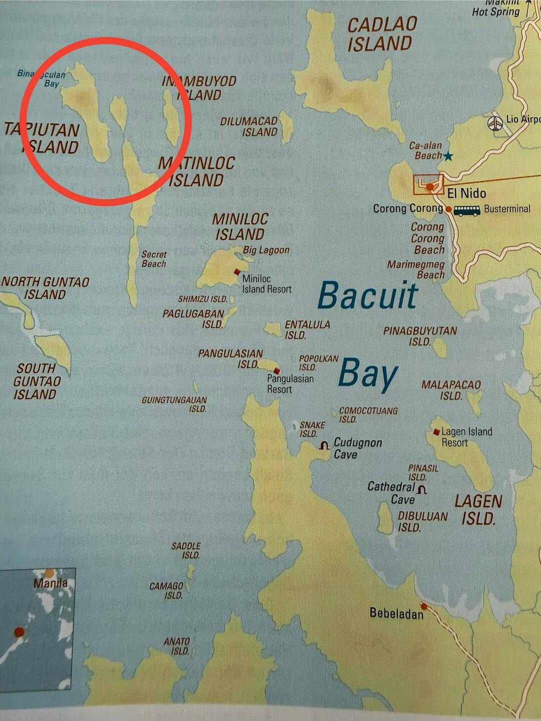 Helikopterinsel, Hidden Beach, Nat Nat Beach