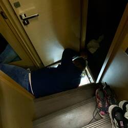 Der Generator geht wieder nicht- Nachtschicht für Peter und Bent