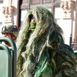 Militär präsentiert sich von ...