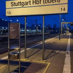 Umsteigen in der Landeshauptstadt