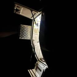 Quelle vue depuis notre premier spot ? Sais pas. On verra demain 😂